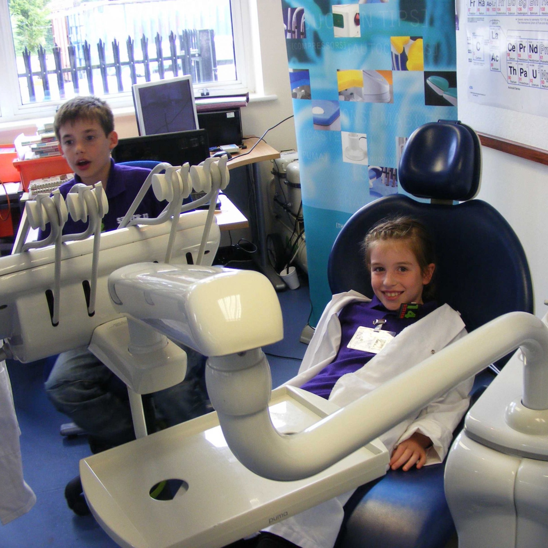 In the Dentist’s Chair!